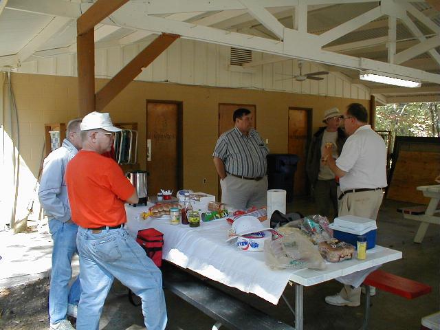 Left to Right: W5CE, AD4S, N4SX, K4PQC, W4ED