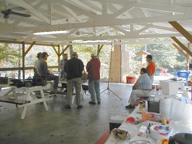 Left to Right: W3IRZ, AA4PP, W5CE, AE4NY, W4ED, AD4S, N4SX, AE4GX