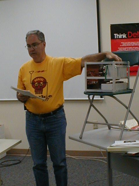 Sam, AE4GX, describes his W7ZOI Spectrum Analyzer kit