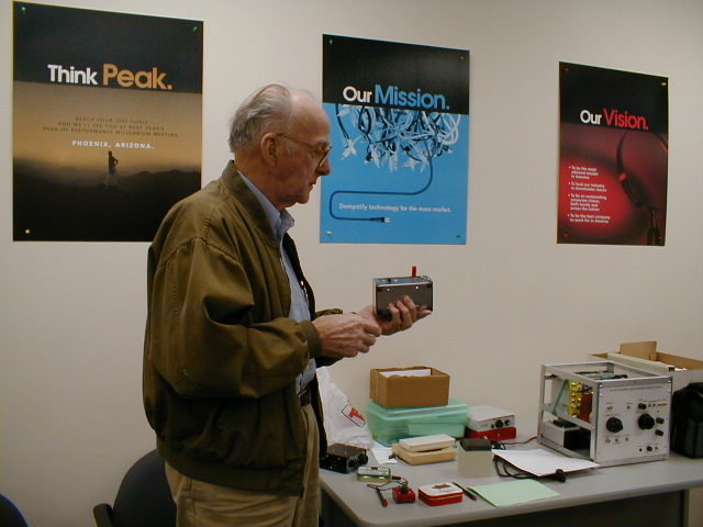 Russ, AE4NY, shows off his NOGA PIG