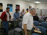 NOGA Members gathering before the meeting