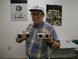 Rick, K4RAB, with 2 SWL kits, His SWL-30 and DSW-20
