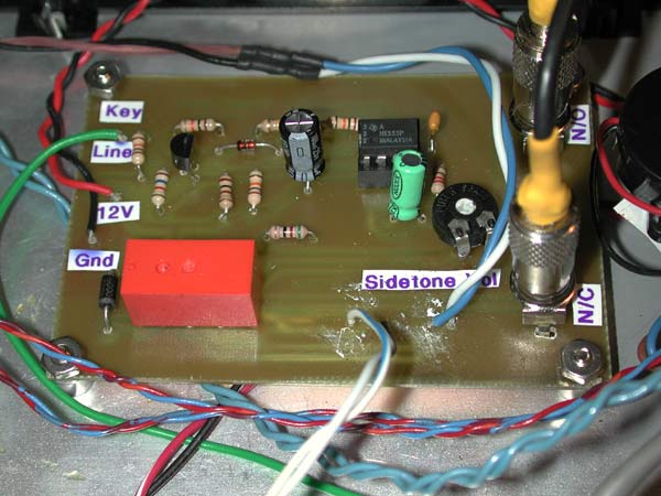 Sidetone and Relay Board