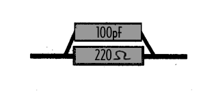 200pF/220ohm combo