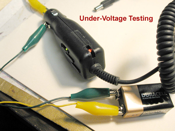 Under-Voltage Test